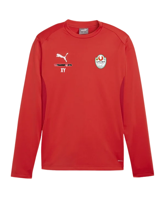 PUMA teamGOAL Training Sweatshirt Rot Union Gschwandt