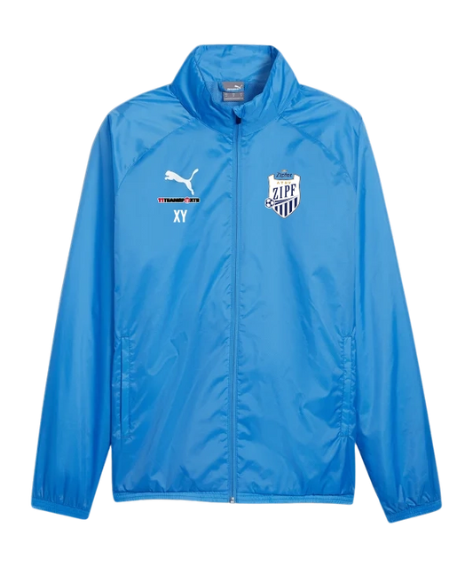 PUMA teamGOAL Allwetterjacke Blau Weiss ATSV Zipf