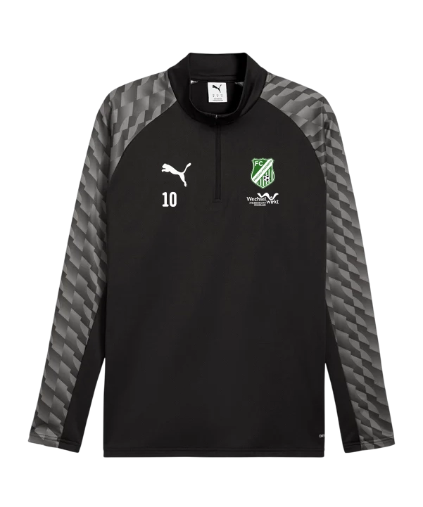 PUMA teamLIGA26 Training 1/4 Zip Top Kids Schwarz FC Pinggau-Friedberg