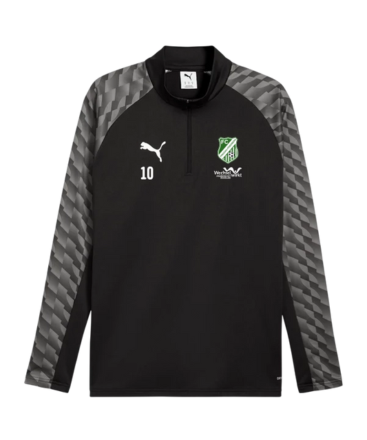 PUMA teamLIGA26 Training 1/4 Zip Top Kids Schwarz FC Pinggau-Friedberg