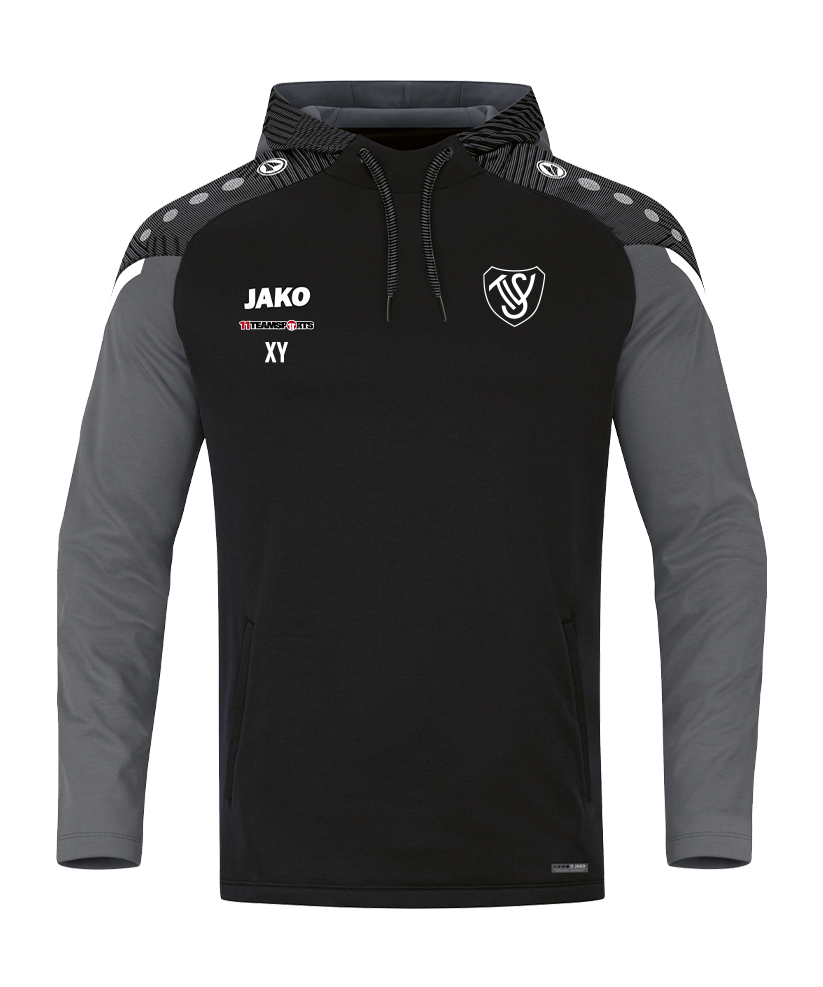 JAKO Performance Hoody Schwarz Grau SV Trieben