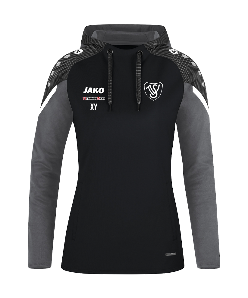 JAKO Performance Hoody Damen Schwarz Grau SV Trieben