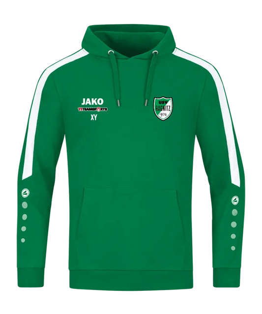 JAKO Kapuzensweat Power Grün USV Ragnitz