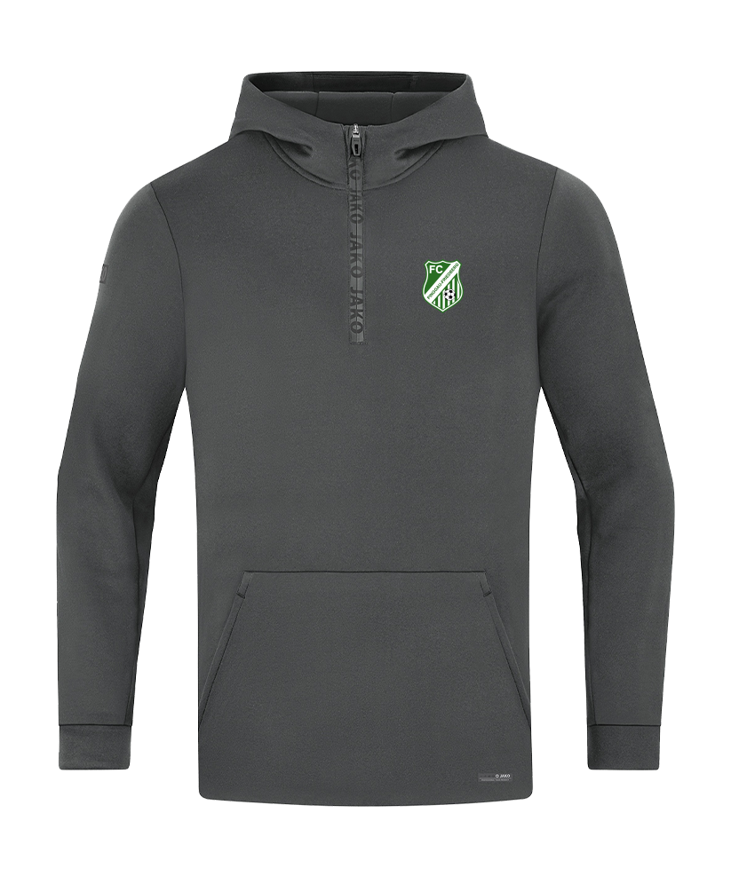 JAKO Pro Casual Hoody Grau FC Pinggau-Friedberg
