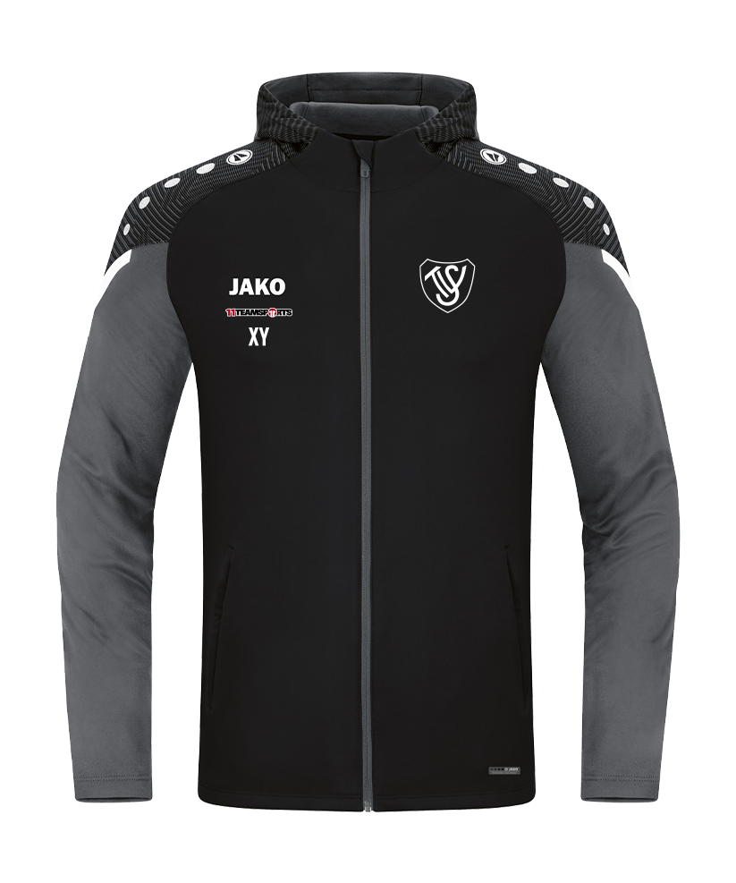 JAKO Performance Kapuzenjacke Damen Schwarz SV Trieben