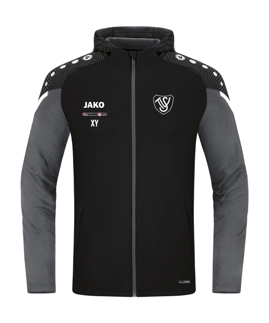 JAKO Performance Kapuzenjacke Schwarz SV Trieben