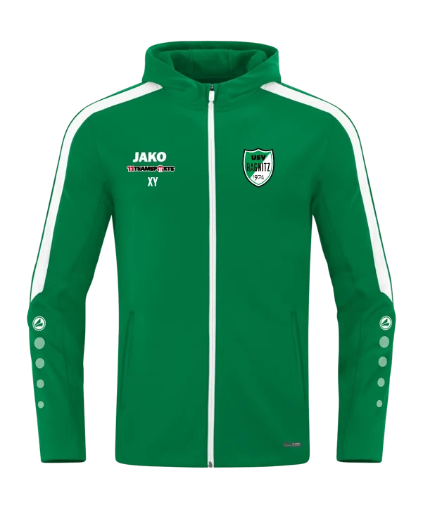 JAKO Kapuzenjacke Power Grün USV Ragnitz