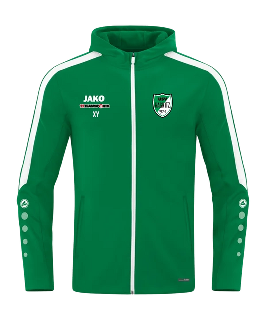 JAKO Kapuzenjacke Power Grün USV Ragnitz