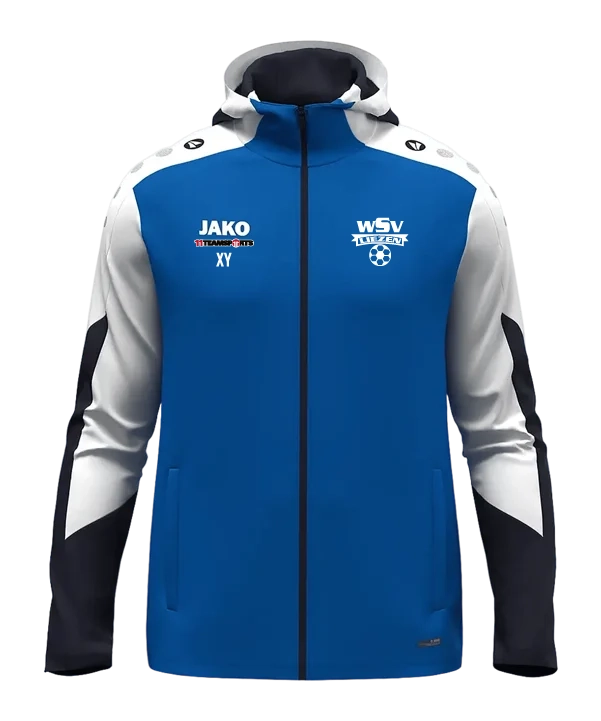 JAKO Dynamic Kapuzenjacke Kids Blau F405 WSV Liezen