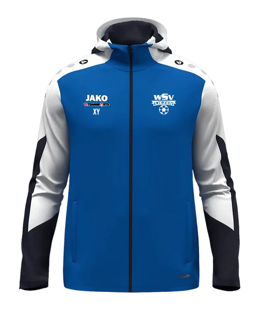 JAKO Dynamic Kapuzenjacke Kids Blau F405 WSV Liezen