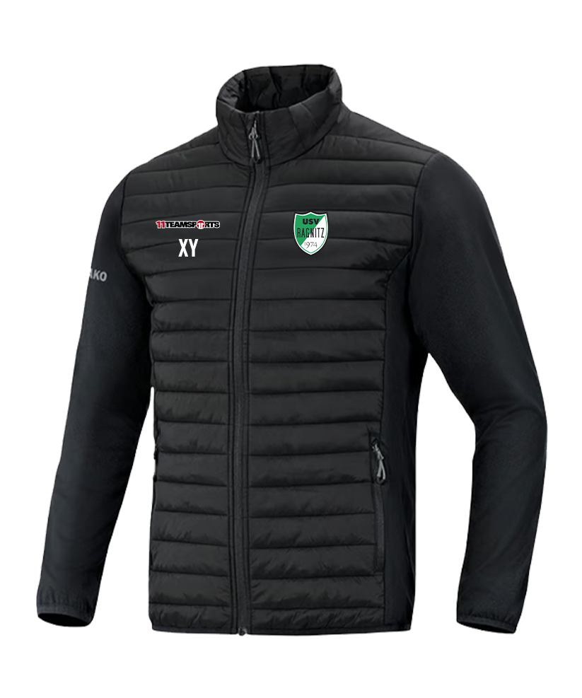 JAKO Hybridjacke Premium Schwarz USV Ragnitz
