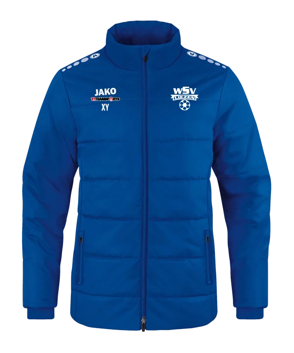 JAKO Team Coachjacke Kids Blau F400 WSV Liezen