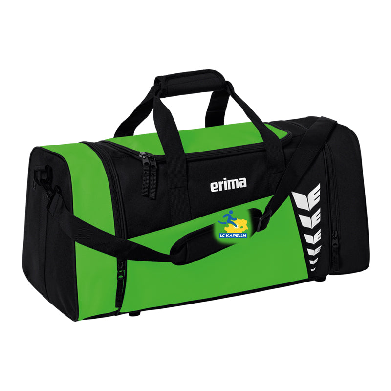 Erima Six Wings Sporttasche Gr. M Grün Schwarz LC Kapelln