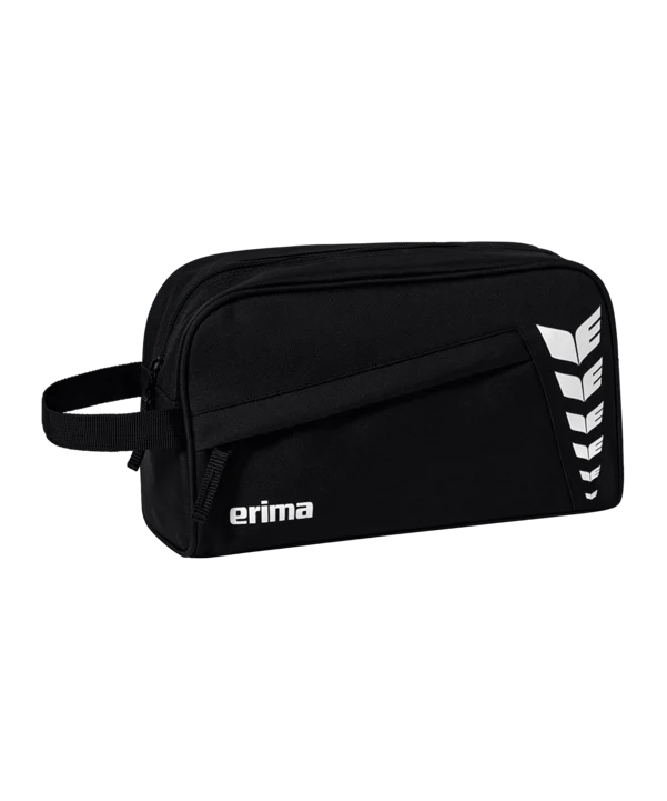 ERIMA Six Wings Kulturbeutel Schwarz VBC Weiz
