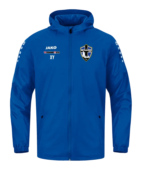 JAKO Team 2.0 Allwetterjacke Kids Blau SU Bad Leonfelden