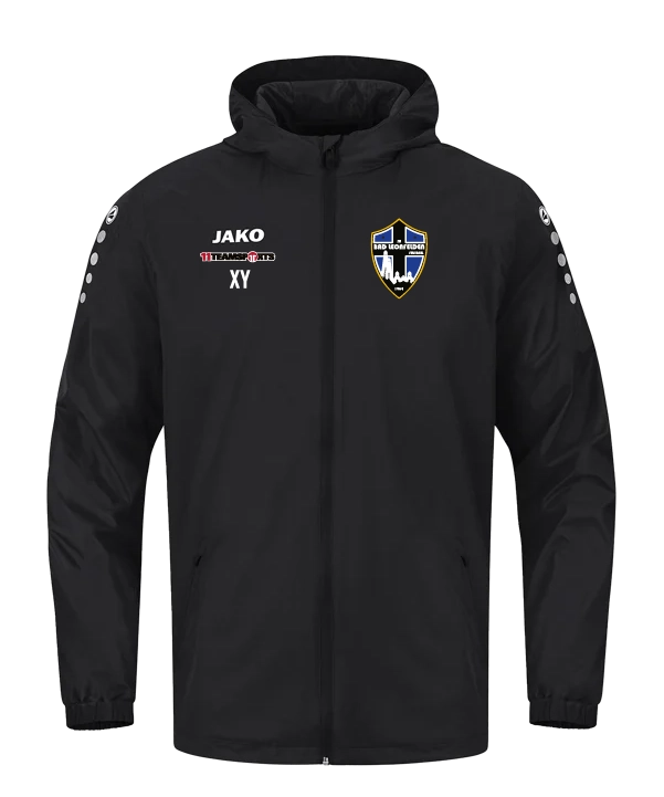 JAKO Team 2.0 Allwetterjacke Schwarz SU Bad Leonfelden