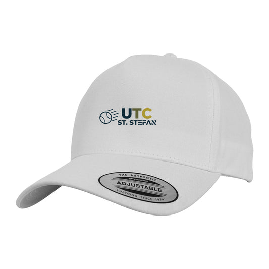 Merch 5 Panel Curved Cap White UTC St. Stefan