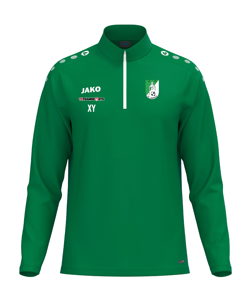 JAKO One Zip Top Grün F200 FC Obdach