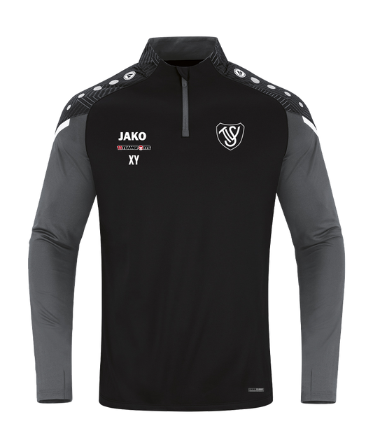 JAKO Performance Ziptop Schwarz Grau SV Trieben