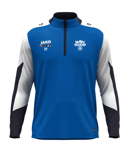 JAKO Dynamic Zip Sweatshirt Kids Blau F405 WSV Liezen