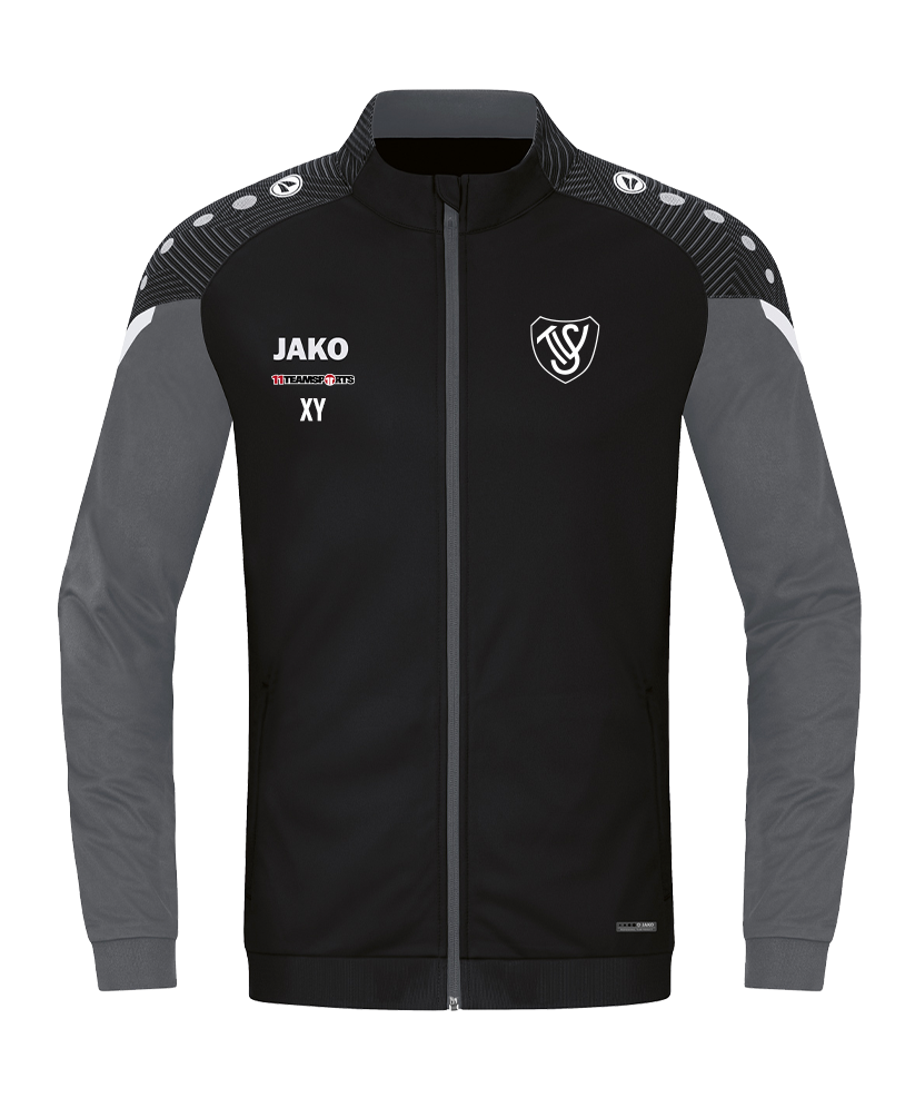JAKO Performance Polyesterjacke Schwarz SV Trieben
