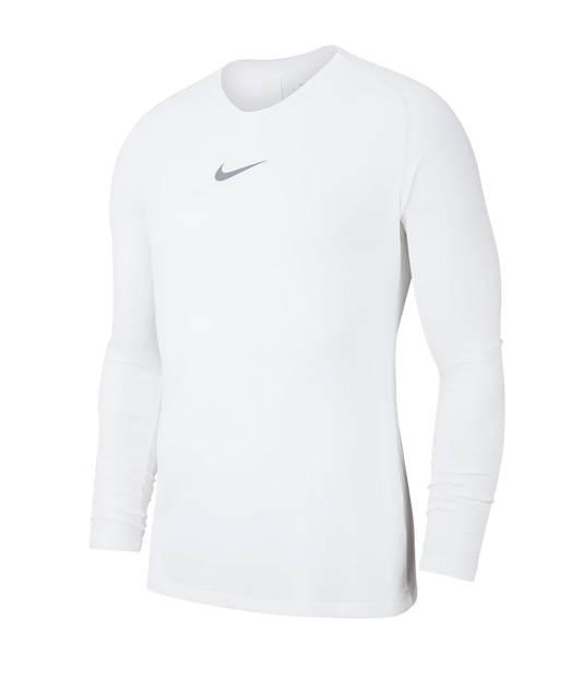 NIKE Park First Layer Top langarm Weiss