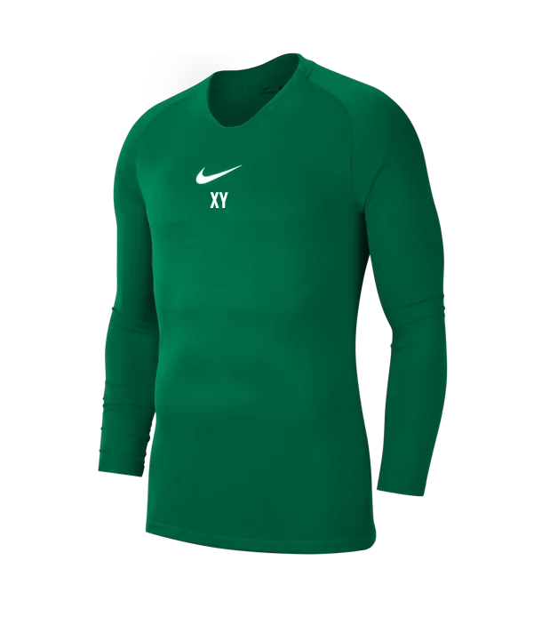 NIKE Park First Layer Top langarm Kids Grün SV Grün-Weiß Micheldorf