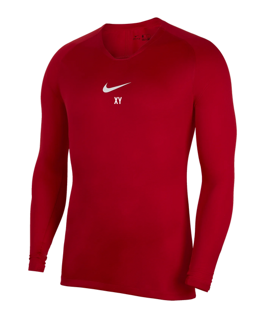 NIKE Park First Layer Top langarm Rot Ini