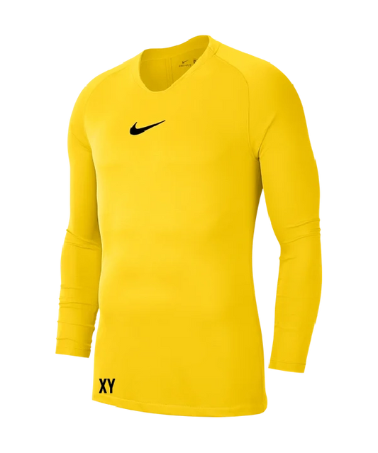 NIKE Park First Layer Top langarm Gelb Union Saxen