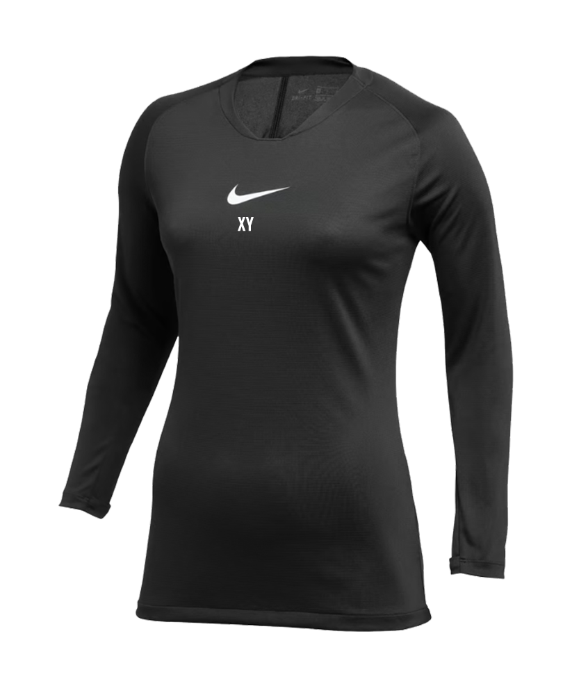 Nike Unterziehshirt Schwarz Damen MS Gross St. Florian