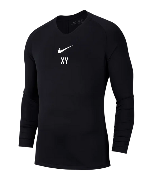 NIKE Park First Layer Top langarm Kids Schwarz Ini