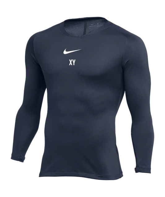NIKE Park First Layer Top langarm Kids Blau Ini