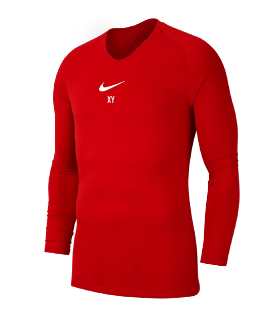 NIKE Park First Layer Top langarm Kids Rot Ini