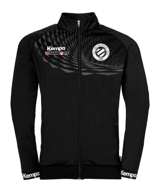 Kempa Polyesterjacke Damen Schwarz BG/BRG Oeversee