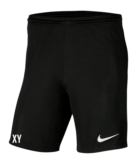 NIKE Park III Short Schwarz Ini