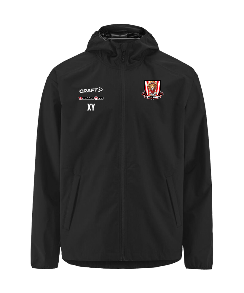 Craft Windjacke Schwarz SV Sieghartskirchen