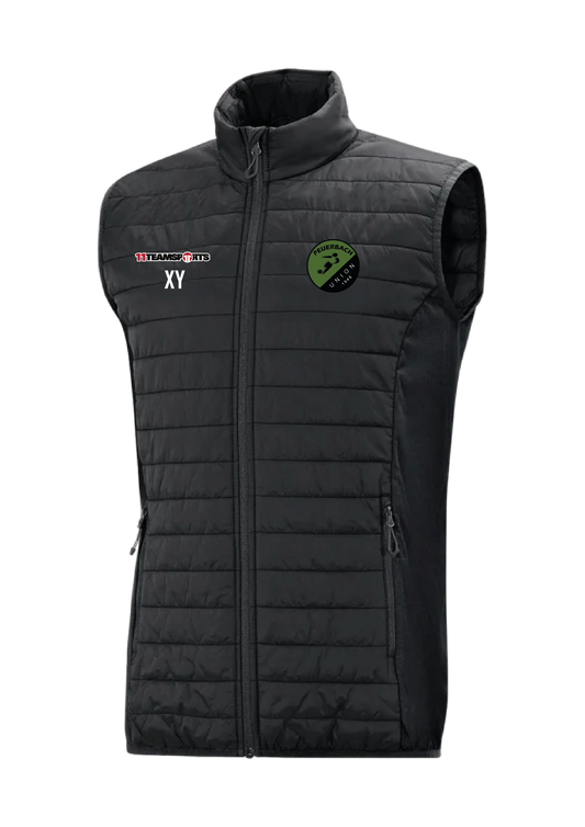 JAKO Corporate Steppweste Schwarz Union Peuerbach