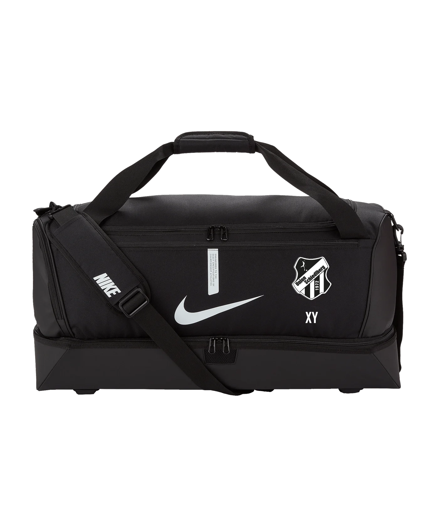 NIKE Academy Team Hardcase Tasche Large Schwarz Union Schiedlberg