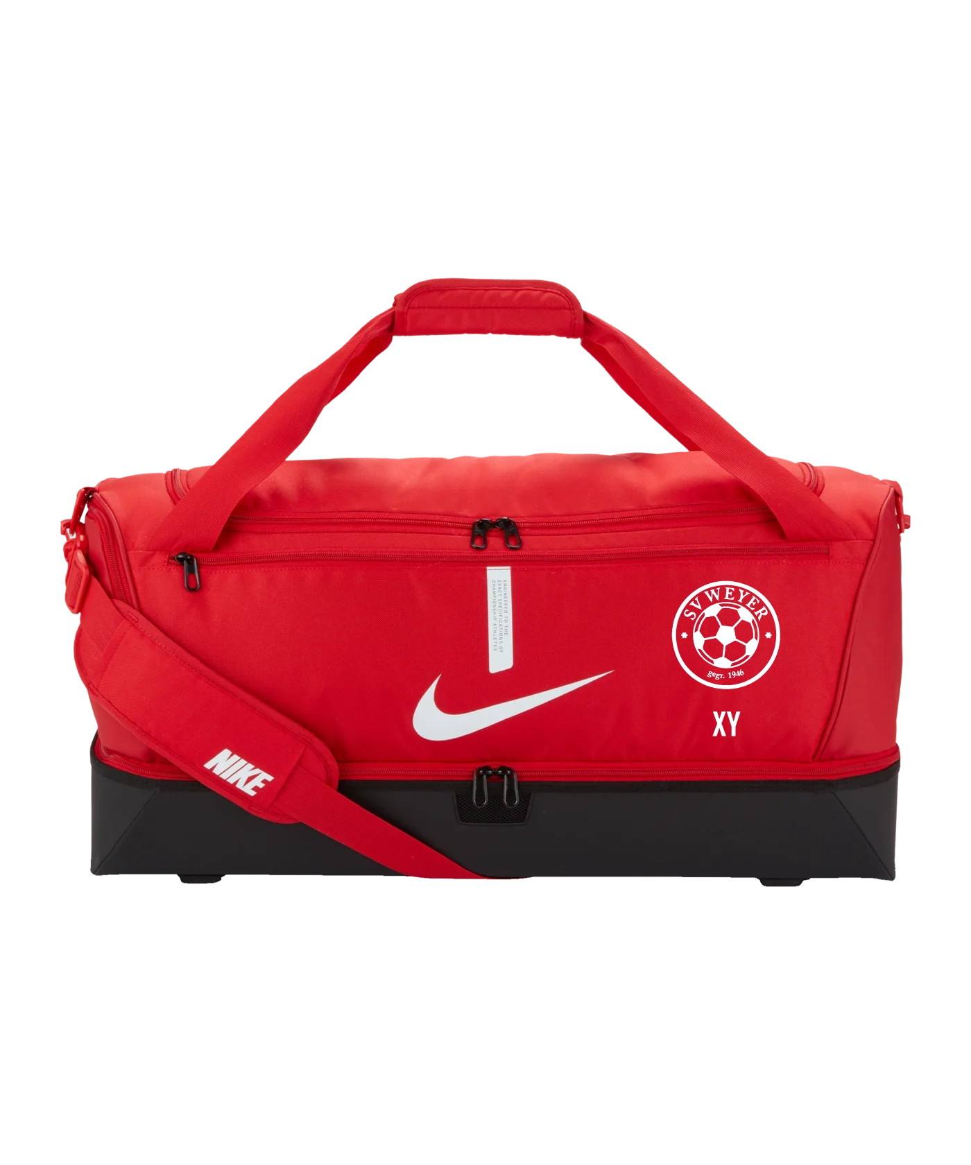 NIKE Academy Team Hardcase Tasche Large Rot SV Weyer
