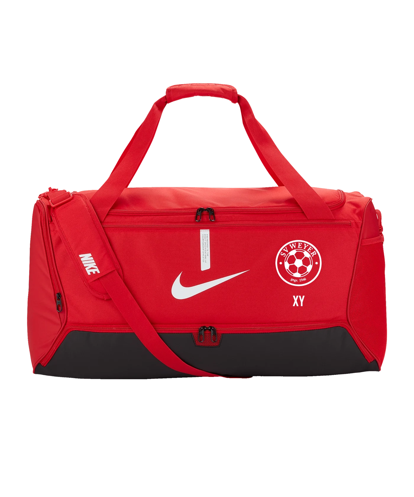 NIKE Academy Team Duffel Tasche Large Rot SV Weyer