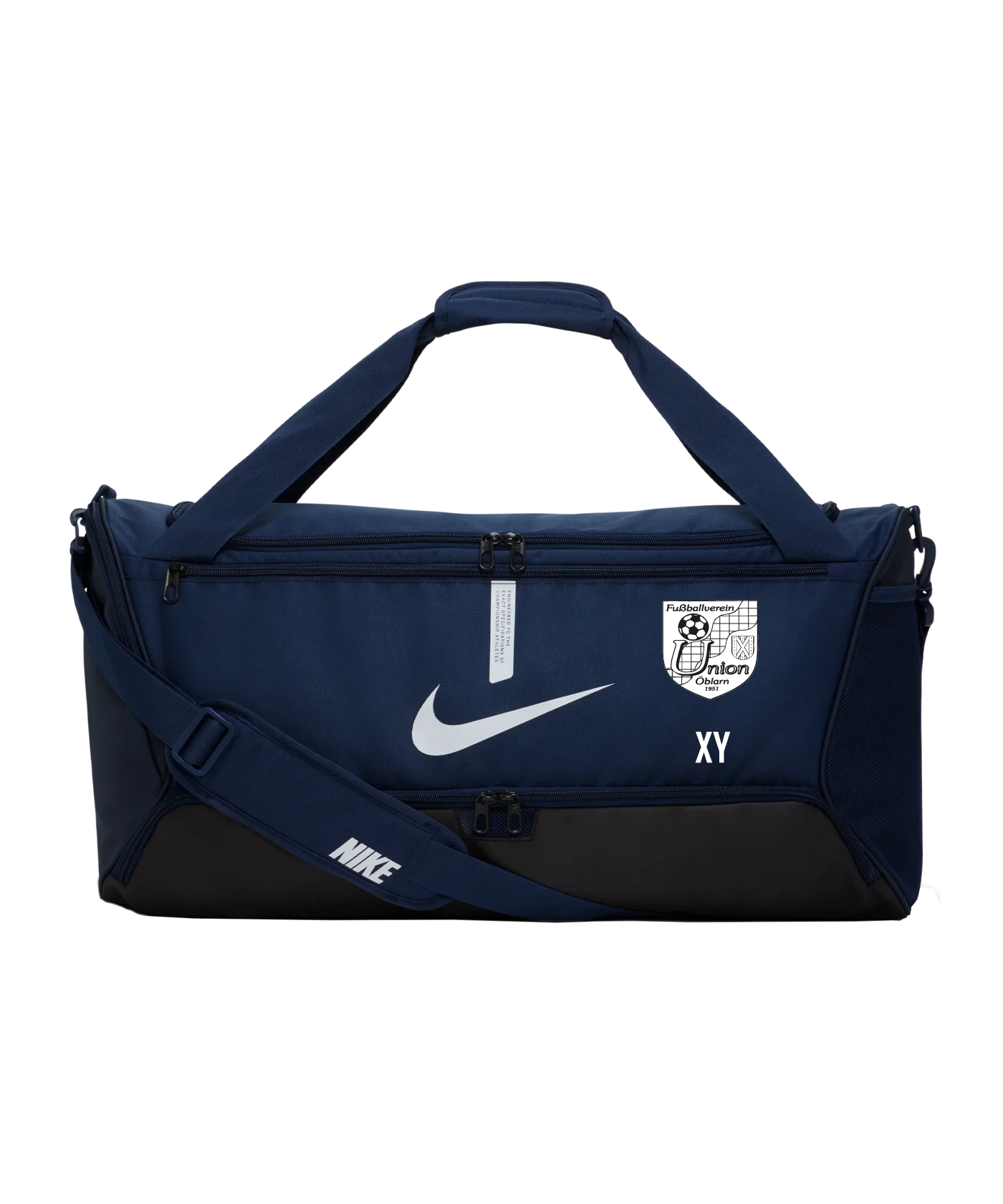NIKE Academy Team Duffel Tasche Medium Blau FSV Öblarn