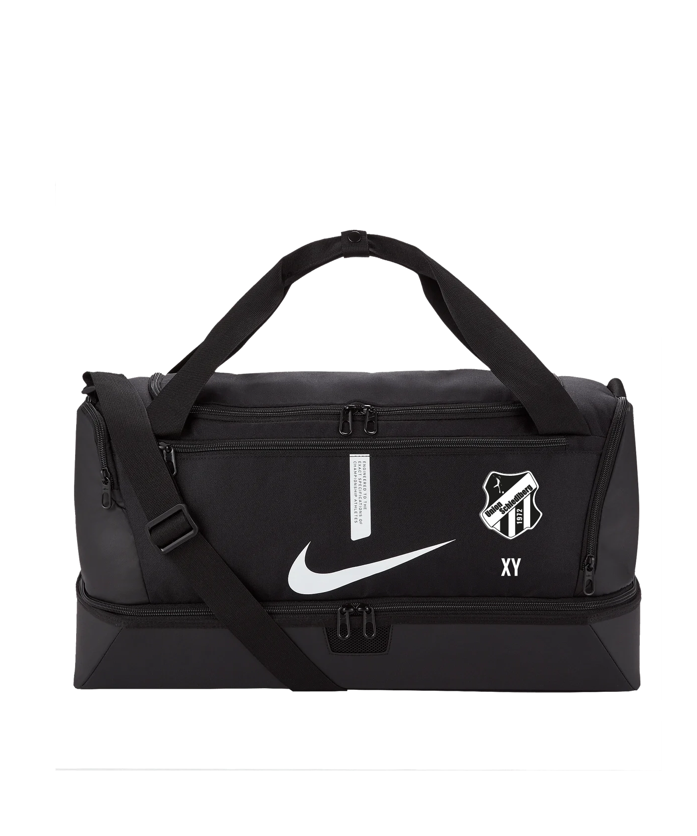 NIKE Academy Team Hardcase Tasche Medium Schwarz Union Schiedlberg