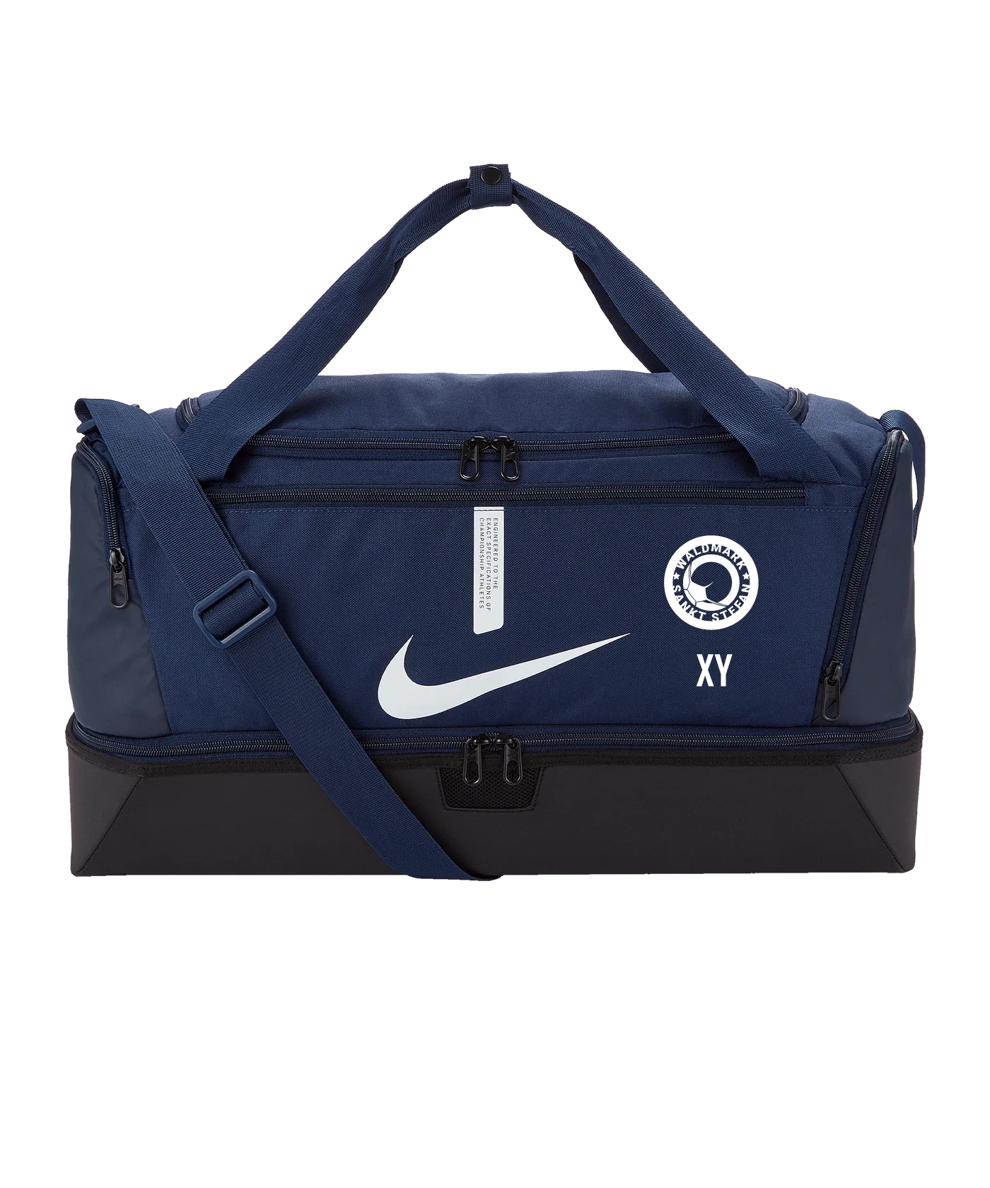 NIKE Academy Team Hardcase Tasche Medium Blau Union Waldmark St. Stefan