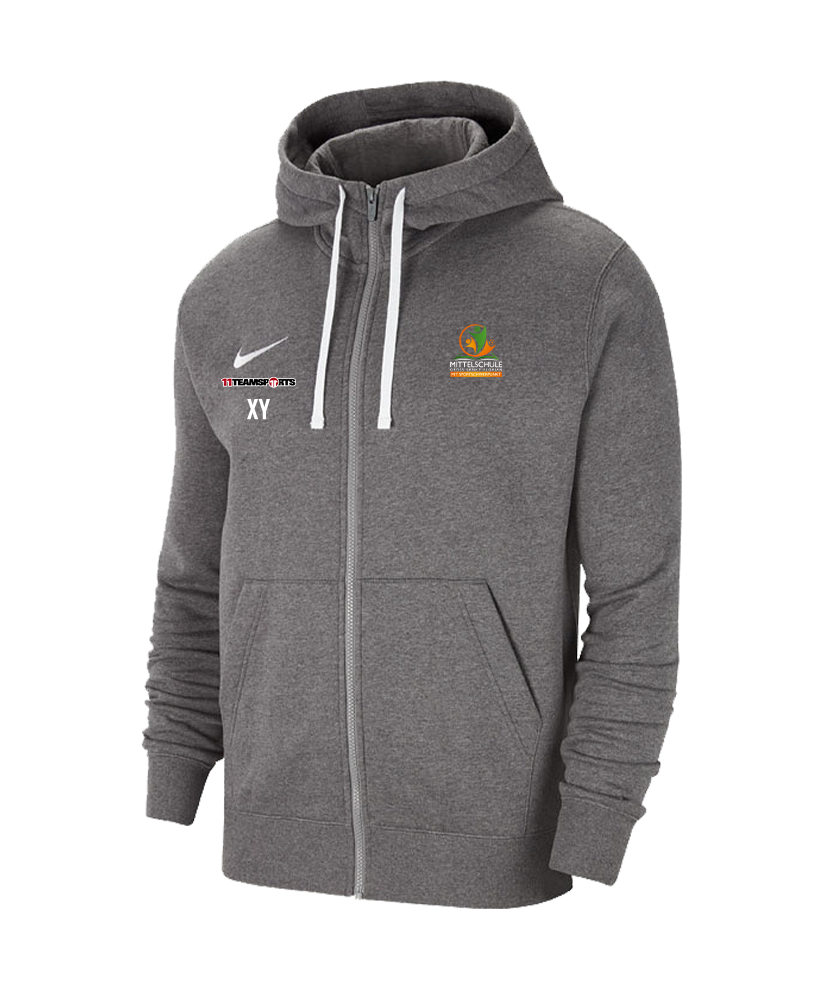 Nike Zip-Hoodie Grau Kids MS Gross St. Florian