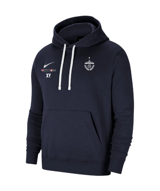 Nike Park 20 Fleece Hoody Blau Weiss FC Dach zur Sonne