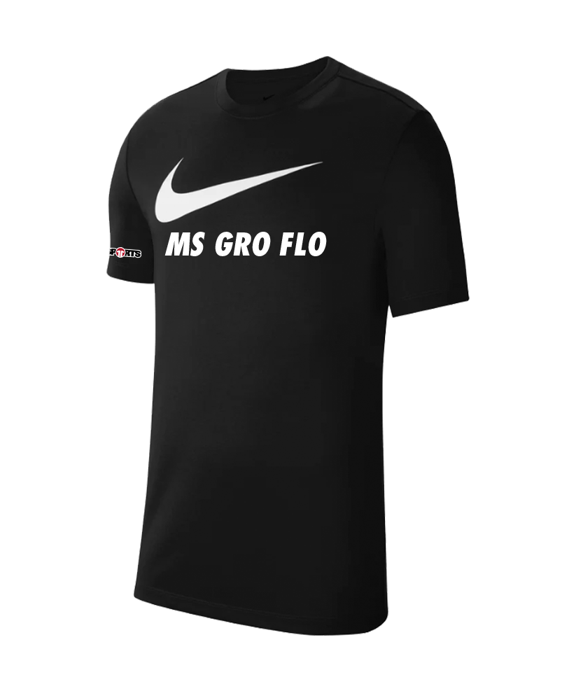 Nike Swoosh Shirt Schwarz Kids MS Gross St. Florian