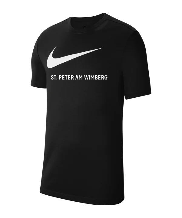 NIKE Park 20 T-Shirt Swoosh Damen Schwarz Union St Peter am Wimberg