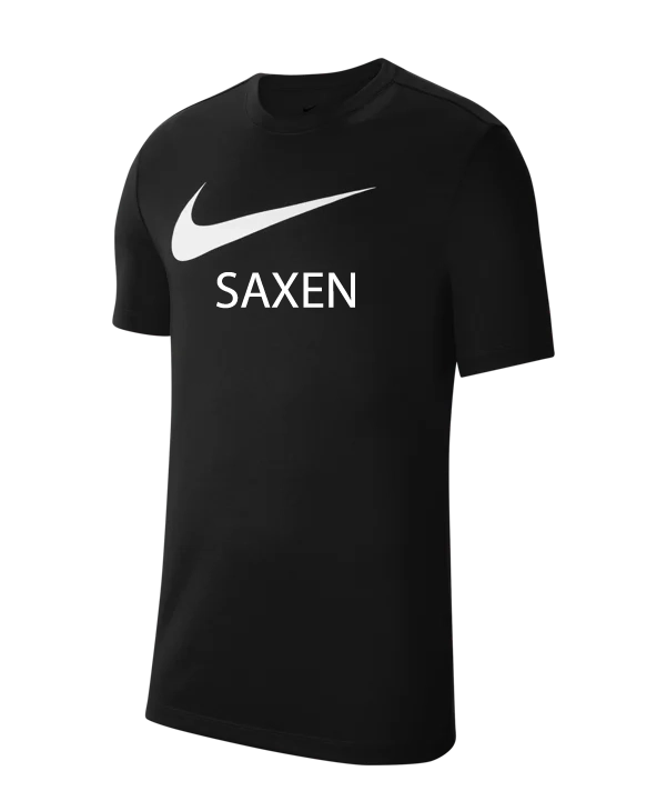 NIKE Park 20 Swoosh T-Shirt Kids Schwarz Union Saxen