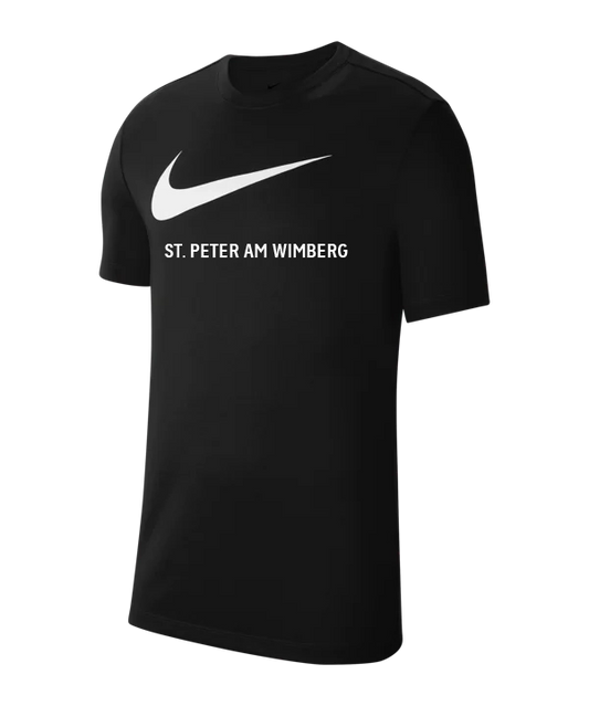NIKE Park 20 T-Shirt Swoosh Schwarz Union St Peter am Wimberg