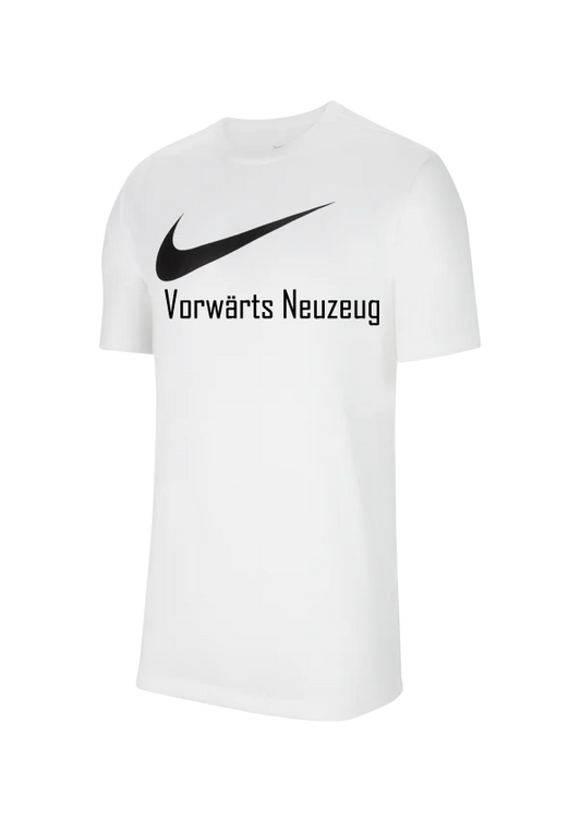 NIKE Park 20 Swoosh T-Shirt Kids Weiss ATSV Vorwärts Neuzeug